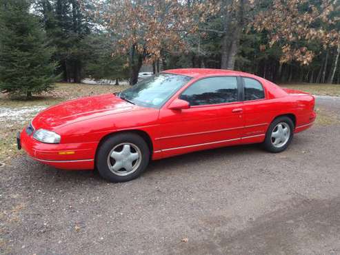 1998 Chevrolet Monte Carlo - cars & trucks - by owner - vehicle... for sale in Park Falls, WI