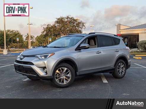 2017 Toyota RAV4 Hybrid XLE AWD All Wheel Drive SKU: HD075378 - cars for sale in Fort Myers, FL