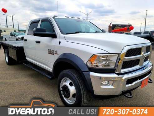 2018 Ram 5500 Chassis Cab Diesel 4x4 Flatbed - - by for sale in Wheat Ridge, CO