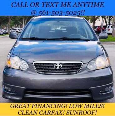 2007 TOYOTA COROLLA! VERY LOW MILES! CLEAN CARFAX! SUPER CLEAN! -... for sale in West Palm Beach, FL