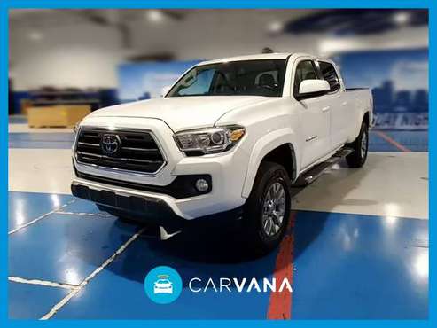 2018 Toyota Tacoma Double Cab SR5 Pickup 4D 6 ft pickup WHITE for sale in Arlington, District Of Columbia