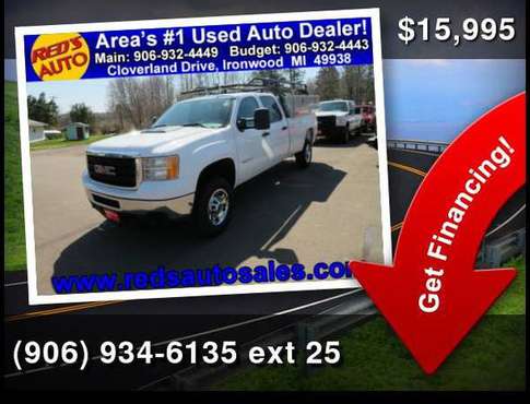 2013 GMC Sierra 2500HD Work Truck 8 Ft Box - - by for sale in Ironwood, WI