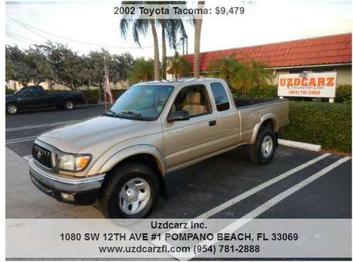 2002 Toyota Tacoma Xcab 4x4 , 5 Speed - cars & trucks - by dealer -... for sale in Pompano Beach, FL