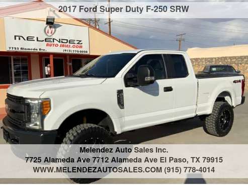 2017 Ford Super Duty F-250 SRW XL 4WD SuperCab 8 Box - cars & for sale in El Paso, TX