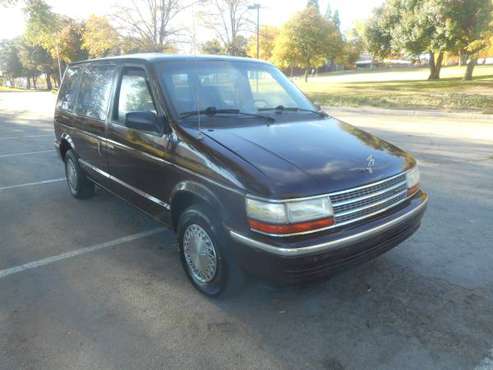 1991 Plymouth Voyager Mini van, FWD, auto, 6cyl. only 73k orig. miles! for sale in Sparks, NV