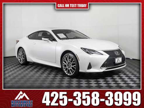 2019 Lexus RC350 AWD - - by dealer - vehicle for sale in Lynnwood, WA