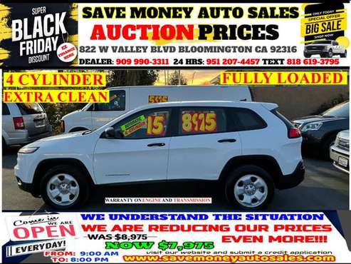 2015 JEEP CHEROKEE> FULLY LOADED> CALL 24HR - cars & trucks - by... for sale in BLOOMINGTON, CA