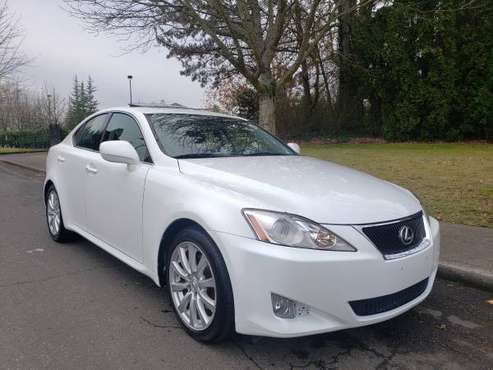 2008 LEXUS IS 250 AUTOMATIC - 4CYL LEATHER - cars & trucks - by... for sale in Portland, OR