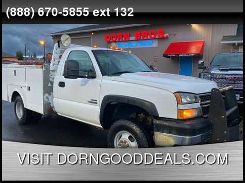 2007 Chevrolet Chevy Silverado 3500 CC Classic 4X4 2dr Regular Cab -... for sale in Keizer , OR