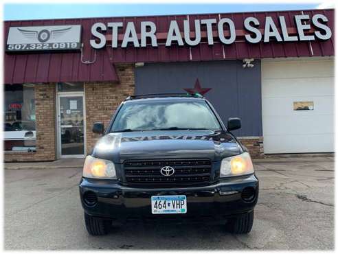 2003 Toyota Highlander 4WD - cars & trucks - by dealer - vehicle... for sale in Rochester, MN