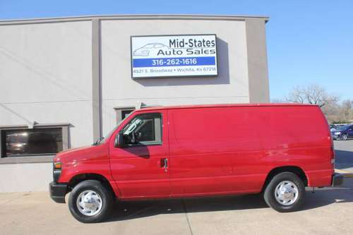 2009 FORD E-150 CARGO VAN - cars & trucks - by dealer - vehicle... for sale in Wichita, KS