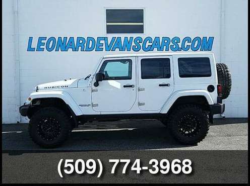 2012 Jeep Wrangler Unlimited Rubicon - WE HAVE CREDIT SOLUTIONS FOR for sale in Wenatachee, WA