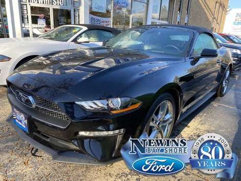 2020 Ford Mustang EcoBoost Premium Convertible - cars & trucks - by... for sale in Bay Shore, NY