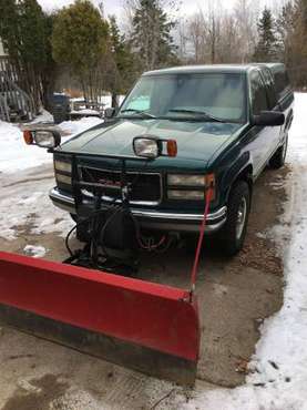 GMC 4x4 Plow Truck - cars & trucks - by owner - vehicle automotive... for sale in Duluth, MN