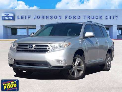2012 Toyota Highlander Silver Buy Now! - - by dealer for sale in Buda, TX