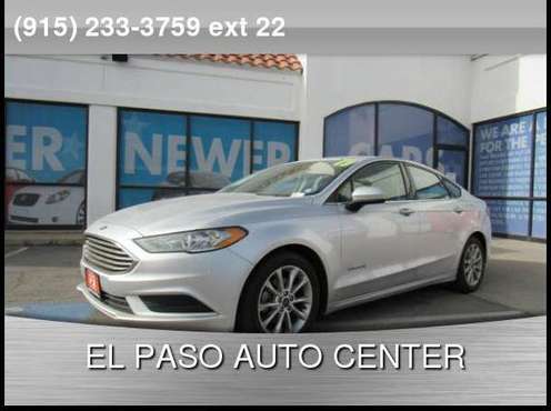 2017 Ford Fusion Hybrid - Payments AS LOW AS $299 a month - 100% -... for sale in El Paso, TX