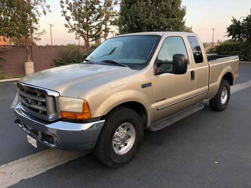 2000 Ford F-250 4dr 7.3 Diesel, 115k mi, Tool Box, Airbags CLEAN TITLE for sale in Selma, CA