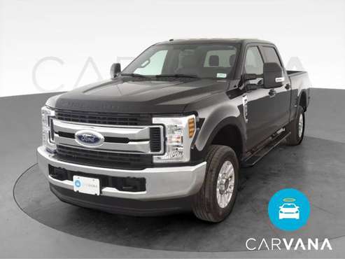2019 Ford F250 Super Duty Crew Cab XLT Pickup 4D 8 ft pickup Black -... for sale in NEWARK, NY