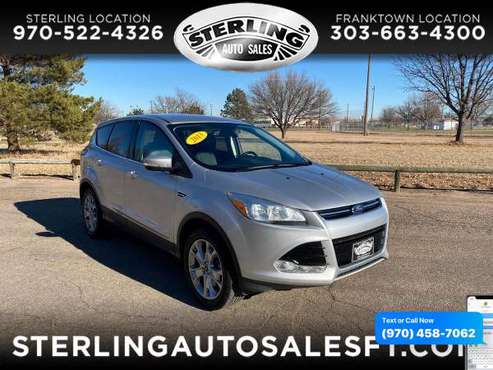 2013 Ford Escape 4WD 4dr SEL - CALL/TEXT TODAY! - cars & trucks - by... for sale in Sterling, CO