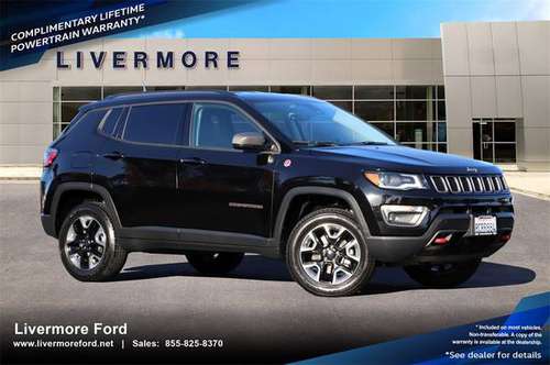 2018 Jeep Compass 4x4 4WD Trailhawk SUV - cars & trucks - by dealer... for sale in Livermore, CA