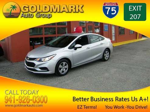 2017 Chevrolet Cruze LS Auto - cars & trucks - by dealer - vehicle... for sale in Sarasota, FL