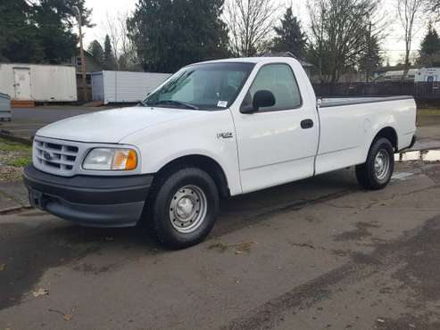 1999 Ford Long Bed F150 2wd 8ft bed same MPG as a Ranger - cars &... for sale in Wa 98661, OR
