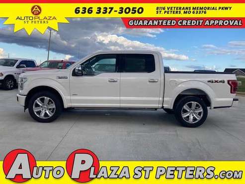 2017 Ford F-150 F150 F 150 4WD Platinum SuperCrew *$500 DOWN YOU... for sale in St Peters, MO