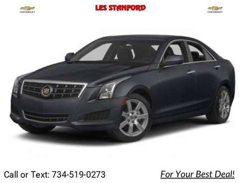 2014 Caddy Cadillac ATS Luxury AWD hatchback Gray for sale in Dearborn, MI