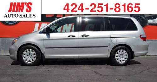 2007 Honda Odyssey Honda LX No Accidents Reported to AutoCheck for sale in Lomita, CA