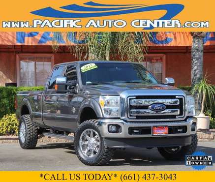 2015 Ford F-350 F350 Lariat 4x4 Long Bed Lifted Diesel Truck #27422 for sale in Fontana, CA