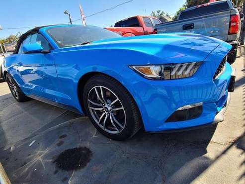 2017 Ford Mustang EcoBoost Premium 2dr Convertible - cars & trucks -... for sale in Stockton, CA