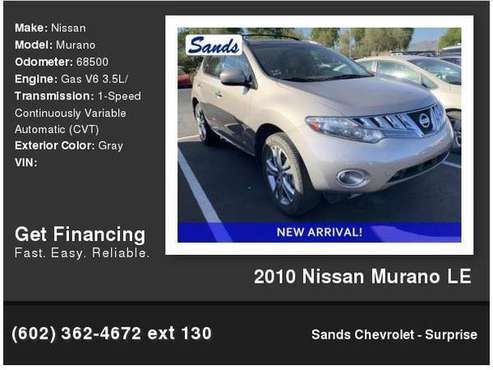 2010 Nissan Murano *Save MORE!* for sale in Surprise, AZ
