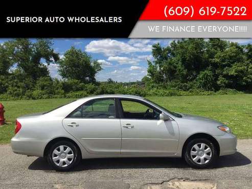 2004 Toyota Camry 4cyl auto WE FINANCE EVERYONE - cars & trucks - by... for sale in burlington city, NJ