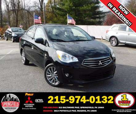 2018 Mitsubishi Mirage | At Springfield Mitsubishi for One Dime... for sale in Springfield, PA