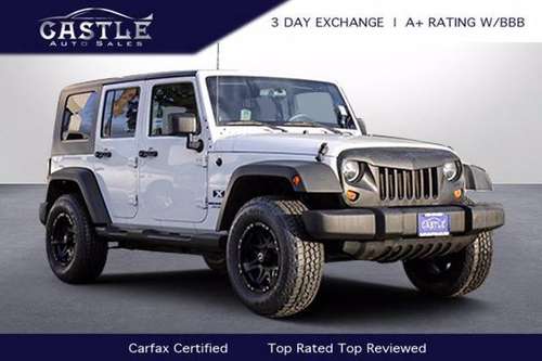 2008 Jeep Wrangler 4x4 4WD SUV Unlimited X Convertible - cars &... for sale in Lynnwood, OR