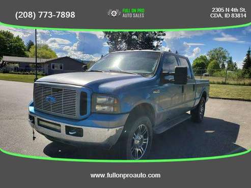 2005 Ford F350 Super Duty Crew Cab Lariat Pickup 4D 8 ft - ALL for sale in Coeur d'Alene, WA