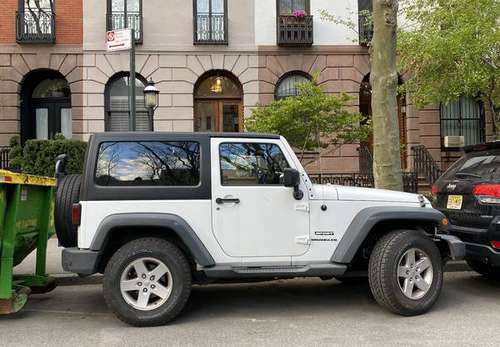 White 2012 Jeep Wrangler 2DR for sale in NEW YORK, NY