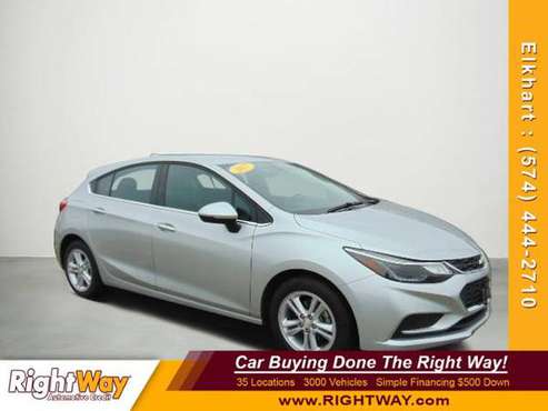2017 Chevrolet Chevy Cruze LT - - by dealer - vehicle for sale in Elkhart, IN
