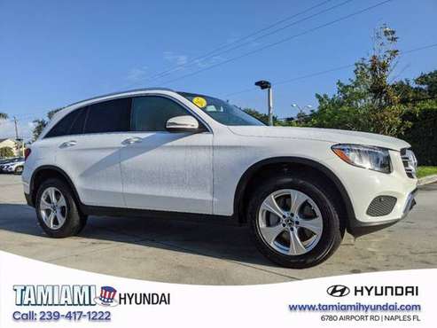 2017 Mercedes-Benz GLC White LOW PRICE - Great Car! for sale in Naples, FL