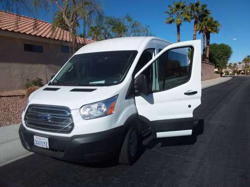 Ford Transit 350 XLT 15 Seater REDUCEDLow Miles - cars & trucks - by... for sale in Palm Desert , CA