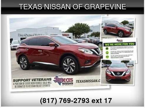 2017 Nissan Murano Platinum - cars & trucks - by dealer - vehicle... for sale in GRAPEVINE, TX