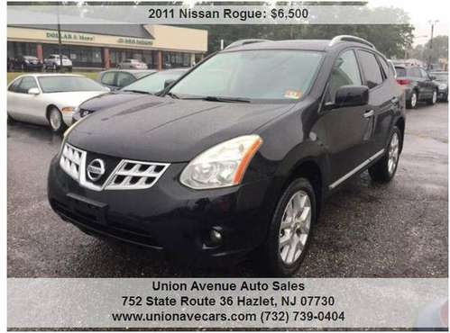 2011 Nissan Rogue S Krom AWD 4dr Crossover clean carfax for sale in Hazlet, NJ