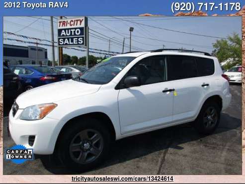 2012 Toyota RAV4 Base 4x4 4dr SUV Family owned since 1971 - cars &... for sale in MENASHA, WI
