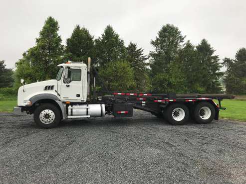 2006 Mack Granite with 60,000 lb. Galbreath roll off hoist and Pioneer for sale in Glenmoore, PA