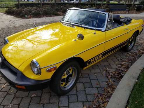 1977 MGB convertible - cars & trucks - by owner - vehicle automotive... for sale in Charlotte, NC