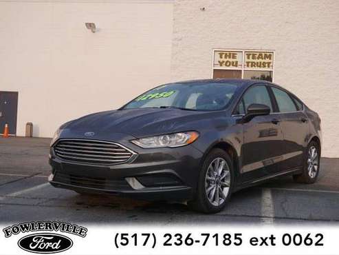 2017 Ford Fusion SE - sedan - cars & trucks - by dealer - vehicle... for sale in Fowlerville, MI