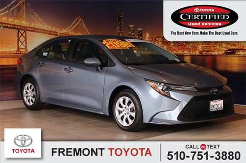 *2020* *Toyota* *Corolla* *LE* - cars & trucks - by dealer - vehicle... for sale in Fremont, CA