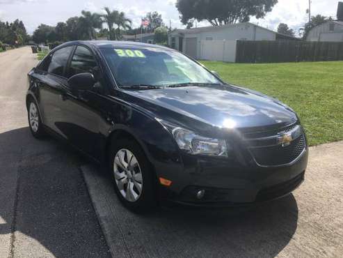 2014 CHEVY CRUZE LT - cars & trucks - by dealer - vehicle automotive... for sale in Lake Worth, FL