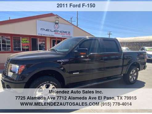 2011 Ford F-150 4WD SuperCrew 145 FX4 - - by dealer for sale in El Paso, TX
