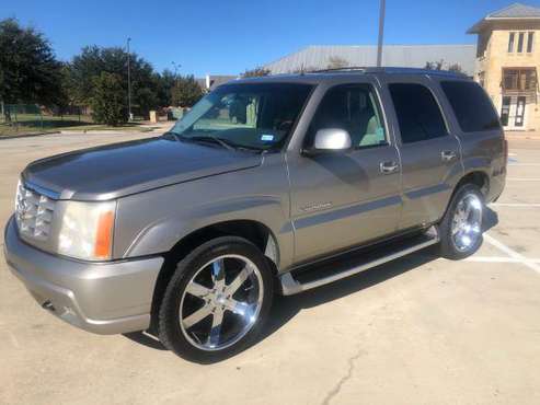 2002 Cadillac Escalade - cars & trucks - by owner - vehicle... for sale in Grand Prairie, TX